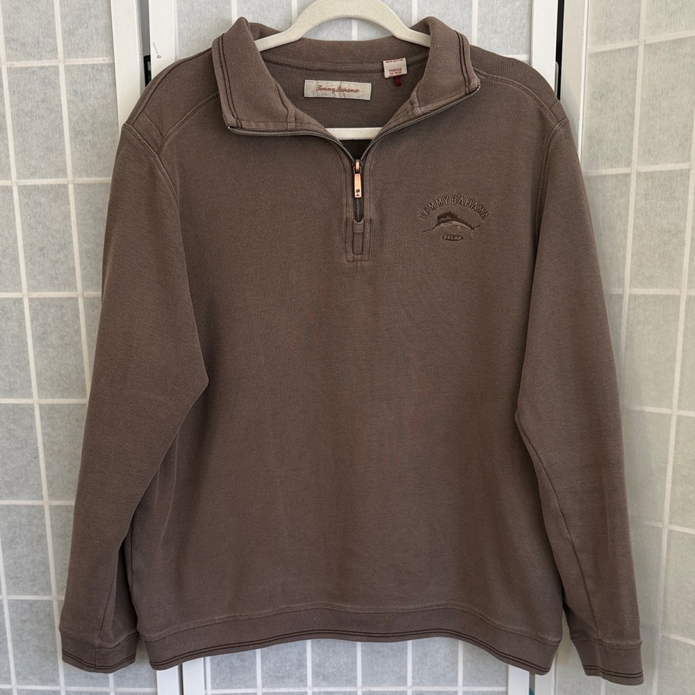 Tommy Bahama Men's 100% Cotton Pull Over Sweater
